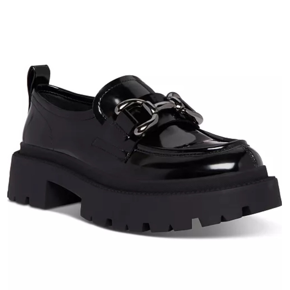 Madden Girl Ashlee Platform Lug-Sole Bit Loafers